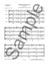 Danse Slave N° 8 Opus 46 - DVORAK - Partition - Cor