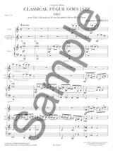 Classical Fugue Goes Jazz - Armando Ghidoni - Partition - Trios