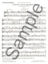 14 Petits Duos Récréatifs - Michel Mériot - Partition - Saxophone