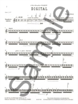 Digital - Thierry Alla - Partition - Saxophone