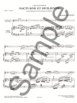 Nocturne et Sicilienne - Armando Ghidoni - Partition - Clarinette