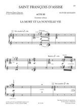 Saint François d'Assise Volume 4 - Acte 3 - MESSIAEN - Partition