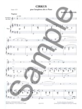 Cirkus - Roland Boutilliers - Partition - Saxophone