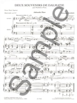 2 Souvenirs De Dalmatie - Christian Manen - Partition - Hautbois
