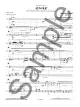 Rumeur - Jean-Claude Risset - Partition - Saxophone