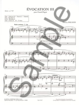 Evocation 3 - Thierry Escaich - Partition - Orgue