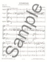 Czardas - Vittorio Monti - Partition - Saxophone