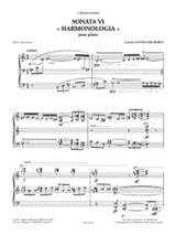 Sonata Vl Harmonologia - Laurent Duvillier-Wable - Partition - Piano