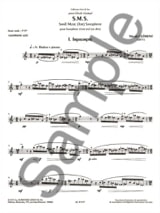 S.M.S. - Nicole Clément - Partition - Saxophone