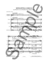 SONATINA LIRICA OP.108, N°1b - Nicolas Bacri - Partition - Quintettes