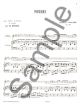 Pavane Op. 50 - FAURÉ - Partition - Flûte traversière