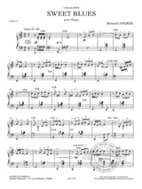 Sweet Blues - Bernard Andrès - Partition - Harpe