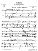 Sonate - Violoncelle - POULENC - Partition - Violoncelle