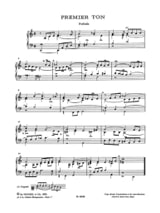 Pièces D'orgue sur les 8 Tons Volume 1