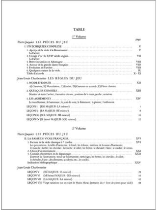 Art de jouer de la basse de viole - Volume 1