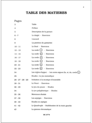 Pour une guitare d'aujourd'hui - Volume 1 - François Tomasi