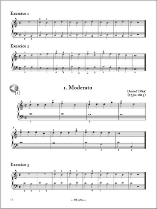 Apprendre à Toucher le Clavecin. Volume 1 - Richard Siegel - Partition