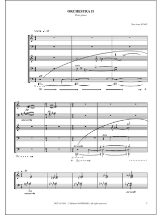 Orchestra 2 - Graciane Finzi - Partition - Piano