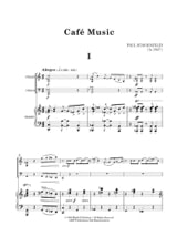 Cafe Music (Score and Parts) - Schoenfeld Paul - Partition