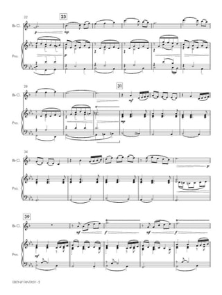 Ebony Fantasy - Filip Ceunen - Partition - Clarinette