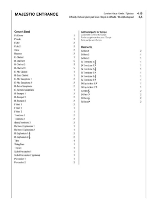 Majestic Entrance - Bert Appermont - Partition