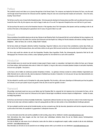 Via Sacra - Filip Ceunen - Partition