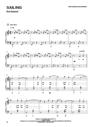 The First 50 Pop Classics Accordion - Partition - Accordéon