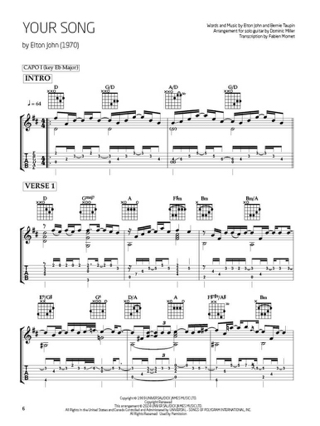 Song Classics for Solo Guitar - Partition - Pop / Rock