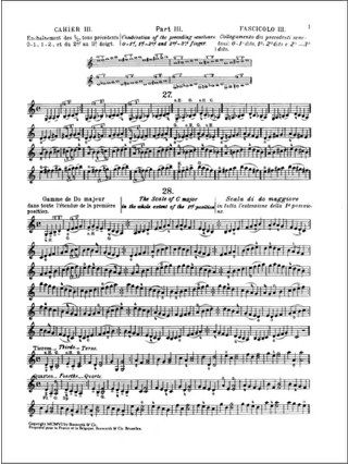 Etudes Opus 6 / Partie 3 - Violon - SEVCIK - Partition - Violon