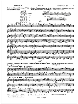 Etudes Opus 6 / Partie 4 - Violon - SEVCIK - Partition - Violon