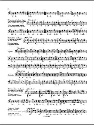Etudes Opus 2 / Partie 1 - Violoncelle - Otokar Sevcik - Partition