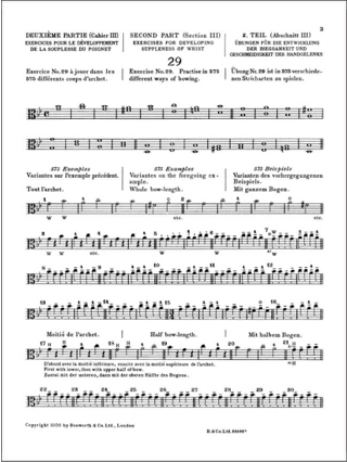 Bogentechnik - Otakar Sevcik - Partition
