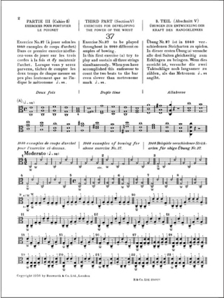 Etudes Opus 2 / Partie 3 - Alto - SEVCIK - Partition - Alto