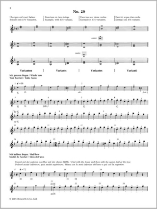 Etudes Opus 2 / Partie 3 - Violon - SEVCIK - Partition - Violon