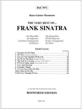 The Very Best Of... Frank Sinatra - Easy Piano - Frank Sinatra