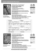 100 Hits en duo pour instrument sib et mib volume 1 - Partition