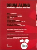 Drum Along - 10 Hard Rock Songs 2.0 - Partition - Batterie