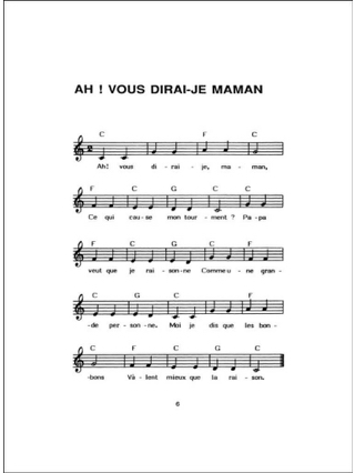 Anthologie de la chanson enfantine - Partition