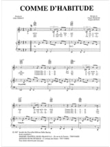 Comme d' Habitude - My Way - Revaux Jacques / François Claude