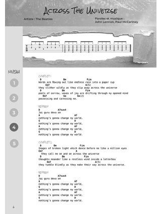 40 Chansons Francaises et Hits Pop-Rock Guitare - Partition - Guitare