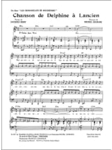 Chanson de Delphine A Lancien - Michel Legrand - Partition