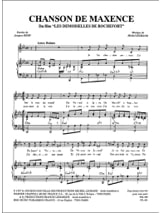Chanson de Maxence - Michel Legrand - Partition - Musique de film