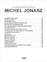 Les plus grands succès - 19 Succès - Michel Jonasz - Partition