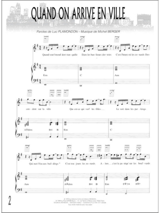 Starmania - Partition - Comédie musicale