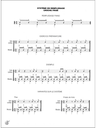Drum's Patterns - Dominique Marseille - Partition - Caisse-claire