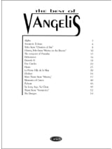 The Best Of - Vangelis - Partition - Musique de film