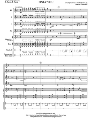 Only You - Ram B. / Rand A. - Partition - Ensembles, Bands