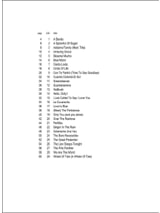 Anthology Volume 1 - Partition - Pop / Rock