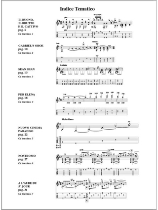 Ennio Morricone for guitar - Ennio Morricone - Partition - Guitare