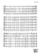 Chanson des quatre muletiers - Louis Durey - Partition - Chœur